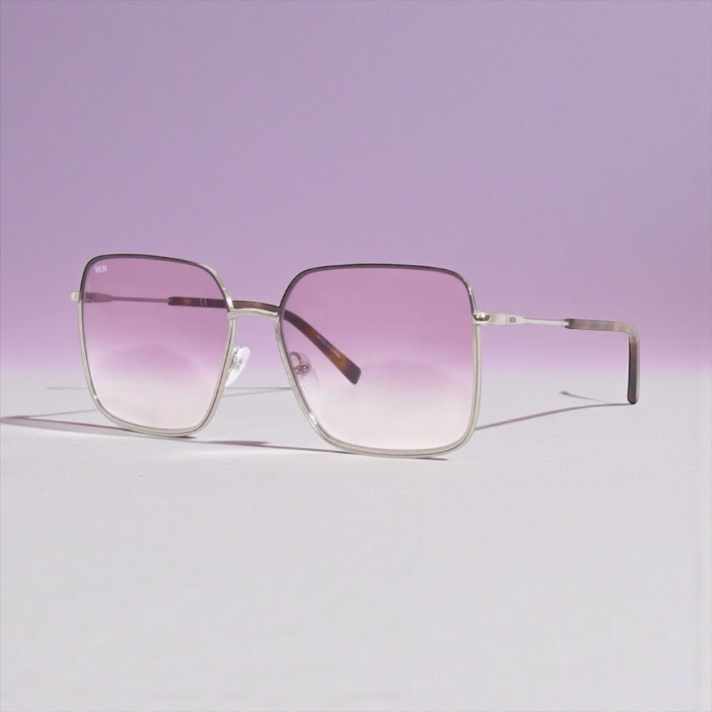 MCM162S 519 purple gradient square sunglasses - Picture 3 of 9